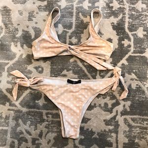Polk a dot bikini